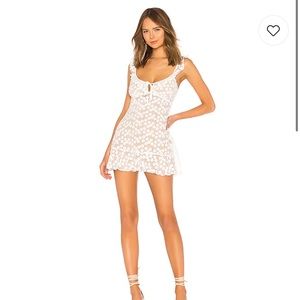 MAJORELLE Sunbeams Dress in White (REVOLVE)